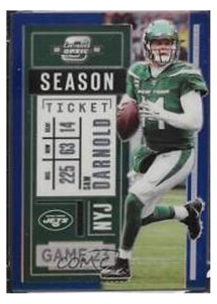 2020 Panini Contenders Optic Base Set Sam Darnold #45 card