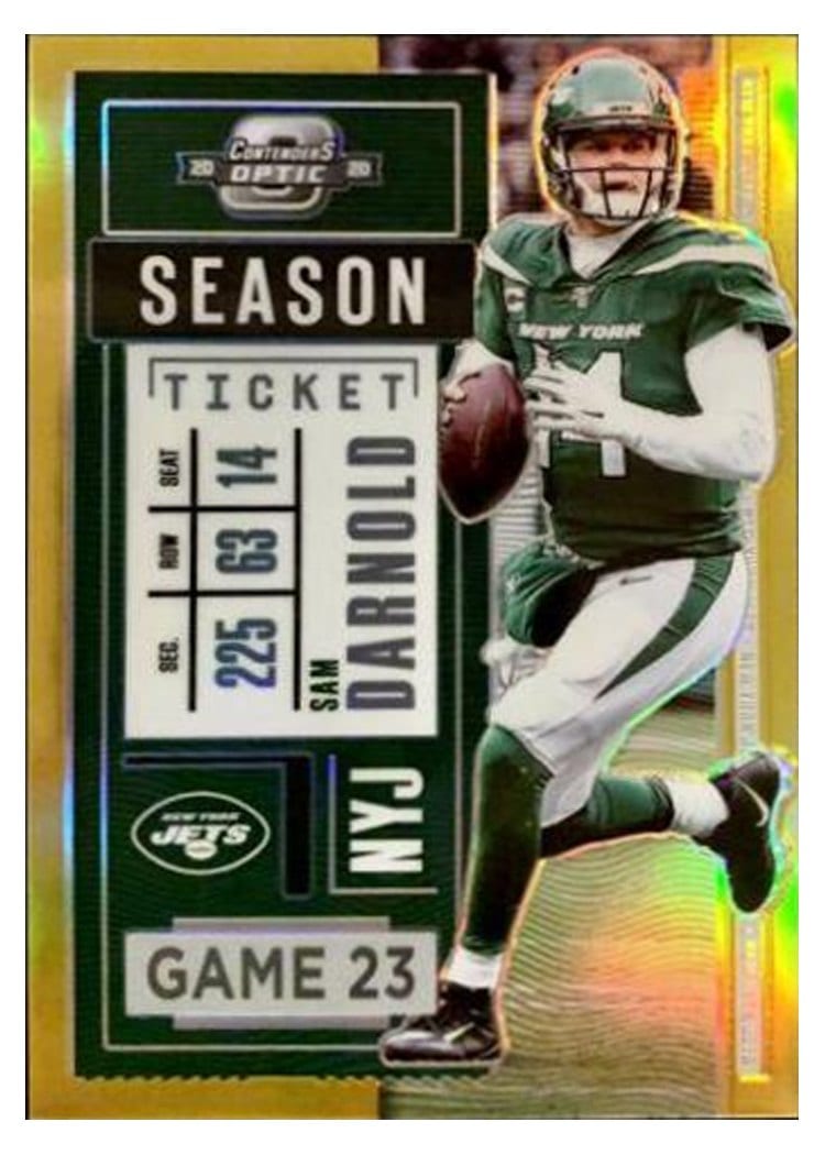 2020 Panini Contenders Optic Base Set Sam Darnold #45 card