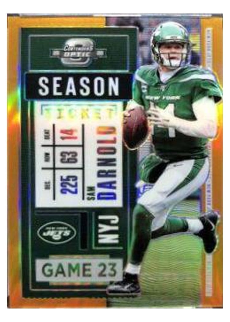 2020 Panini Contenders Optic Base Set Sam Darnold #45 card