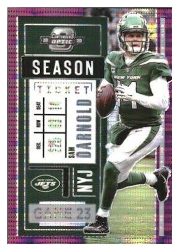 2020 Panini Contenders Optic Base Set Sam Darnold #45 card
