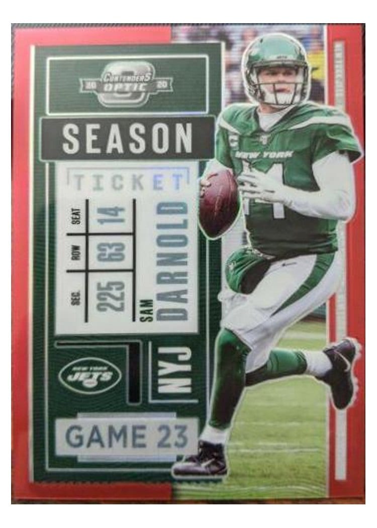 2020 Panini Contenders Optic Base Set Sam Darnold #45 card