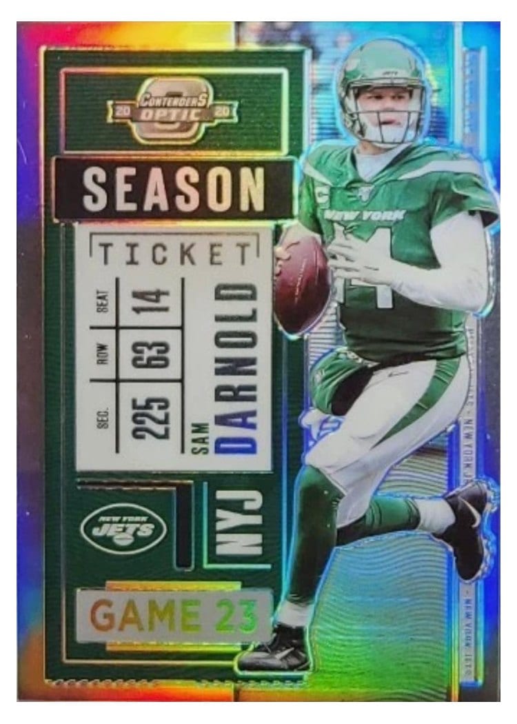 2020 Panini Contenders Optic Base Set Sam Darnold #45 card