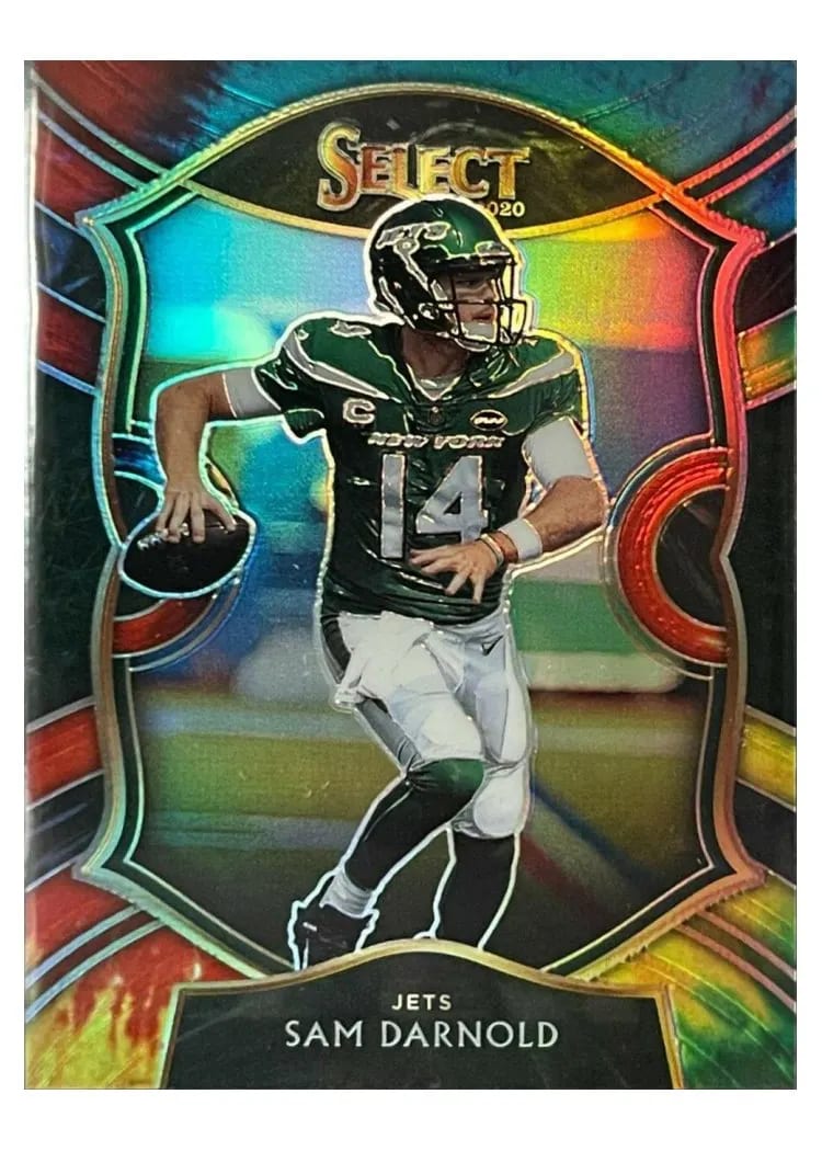 2020 Panini Select Base Set Sam Darnold #18 card