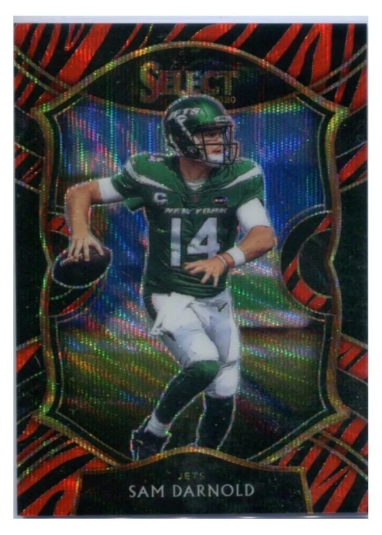 2020 Panini Select Base Set Sam Darnold #18 card