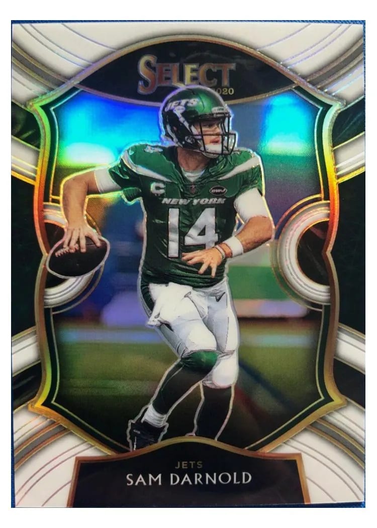 2020 Panini Select Base Set Sam Darnold #18 card