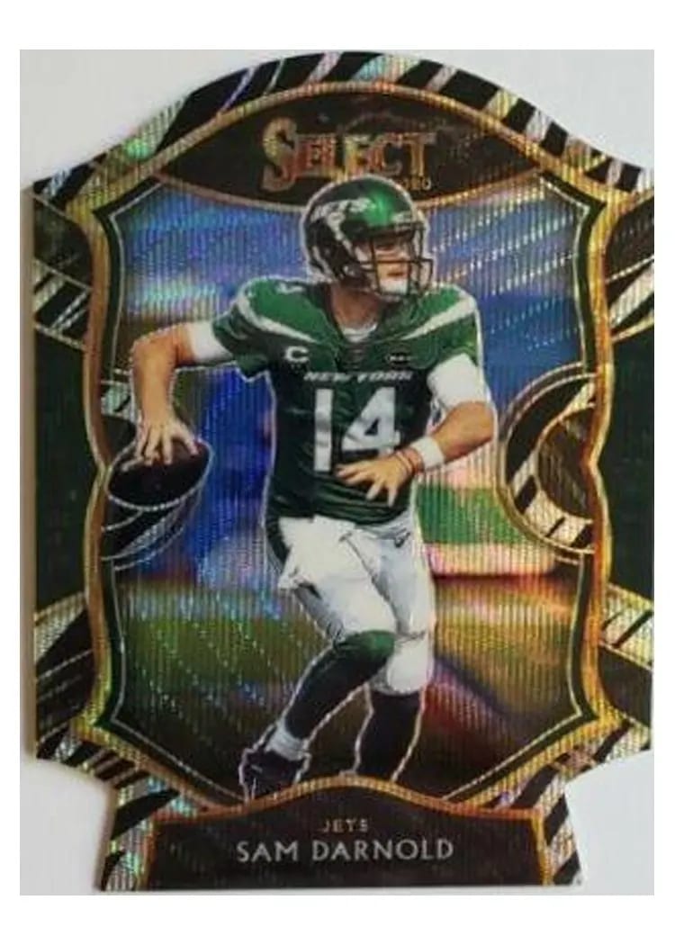 2020 Panini Select Base Set Sam Darnold #18 card