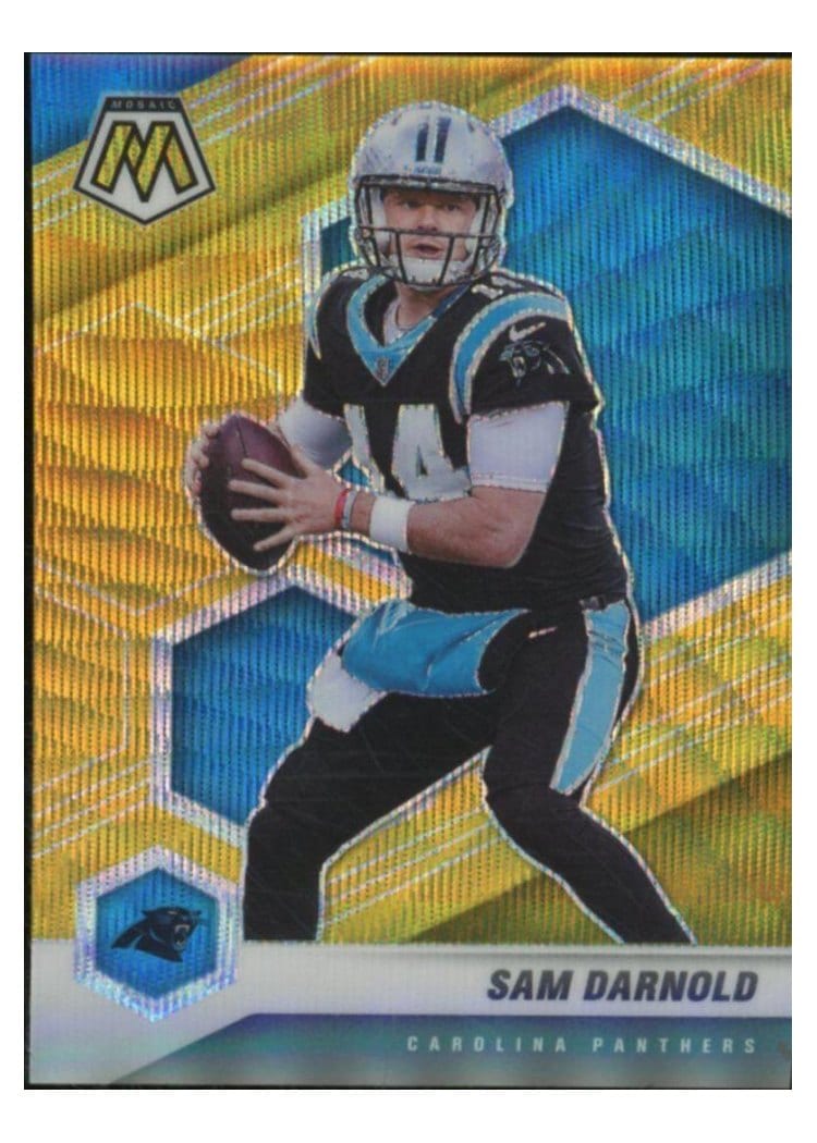 2021 Panini Mosaic Base Set Sam Darnold #155 card