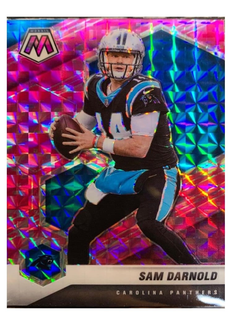 2021 Panini Mosaic Base Set Sam Darnold #155 card