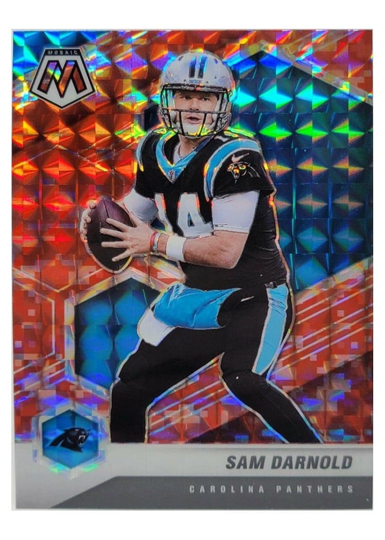 2021 Panini Mosaic Base Set Sam Darnold #155 card