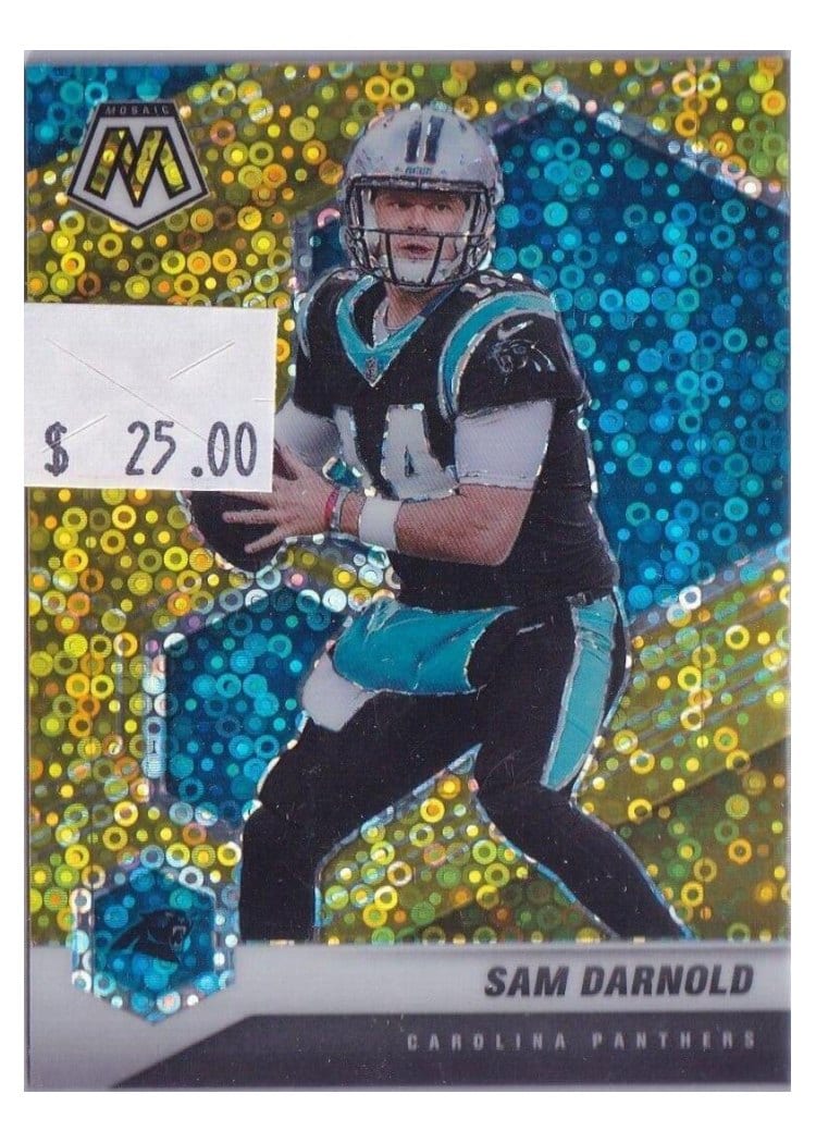 2021 Panini Mosaic Base Set Sam Darnold #155 card