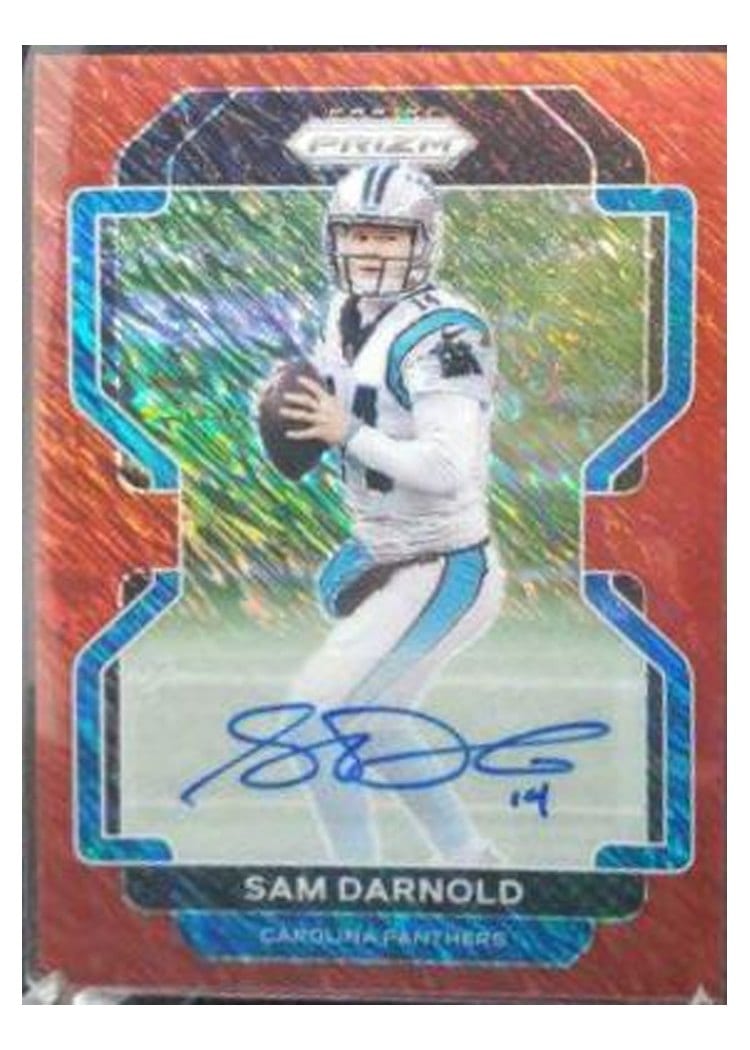 2021 Panini Prizm Base Set Sam Darnold #314 card