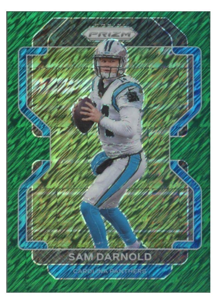 2021 Panini Prizm Base Set Sam Darnold #314 card