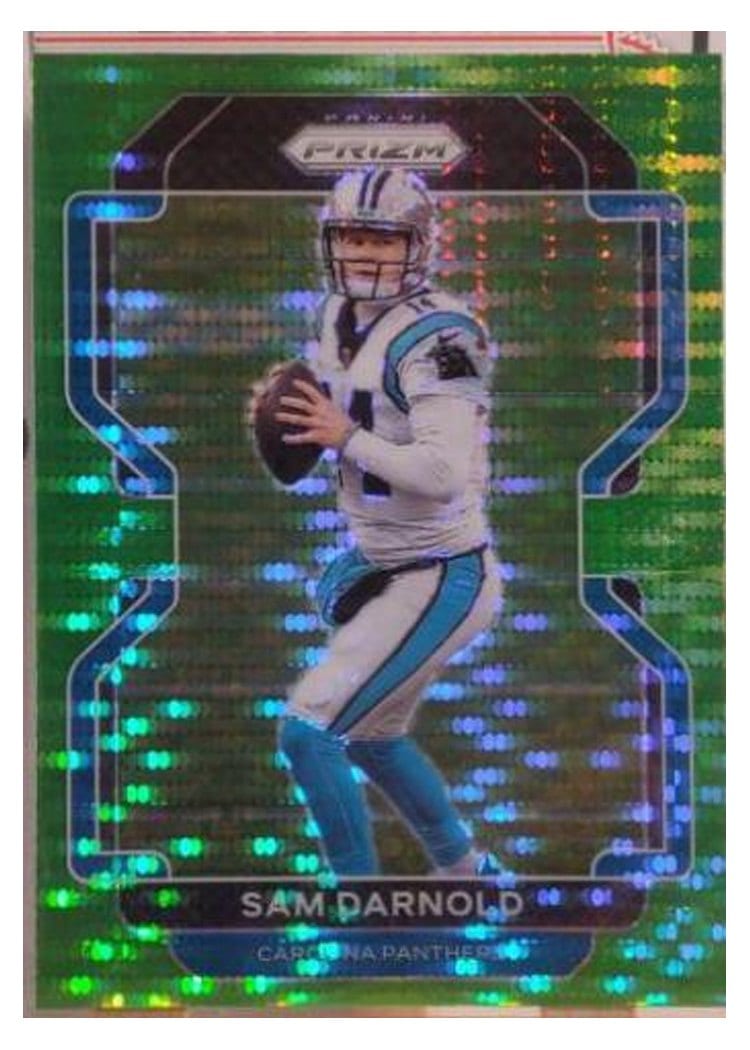 2021 Panini Prizm Base Set Sam Darnold #314 card