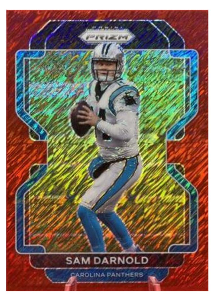 2021 Panini Prizm Base Set Sam Darnold #314 card
