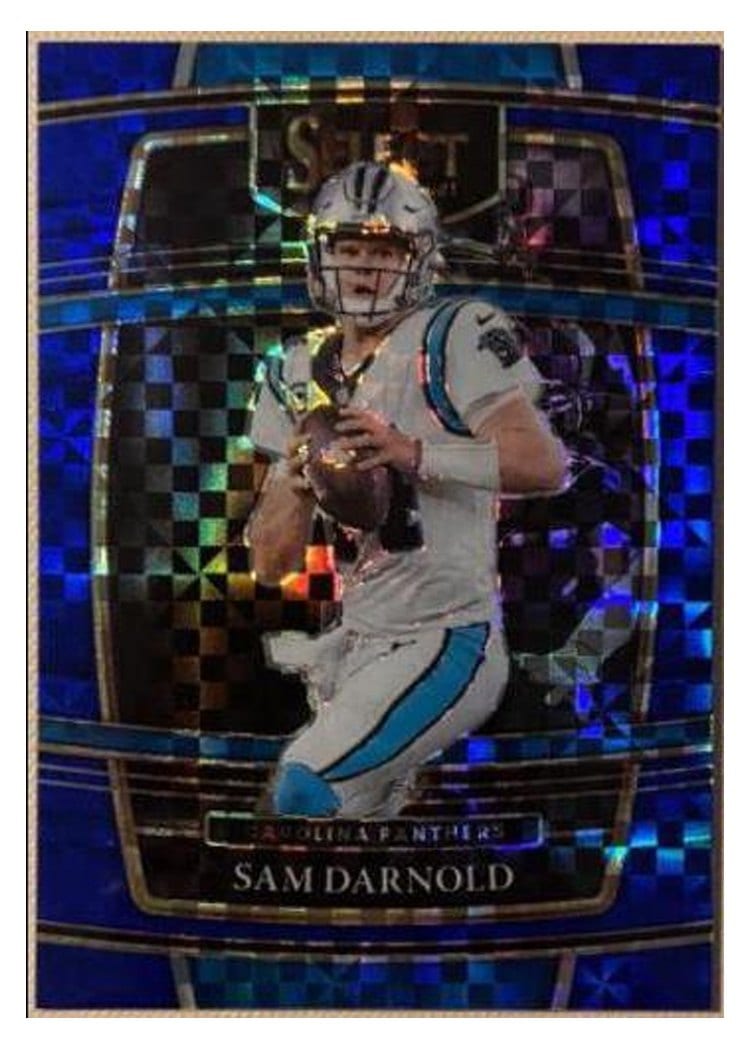 2021 Panini Select Base Set Sam Darnold #7 card