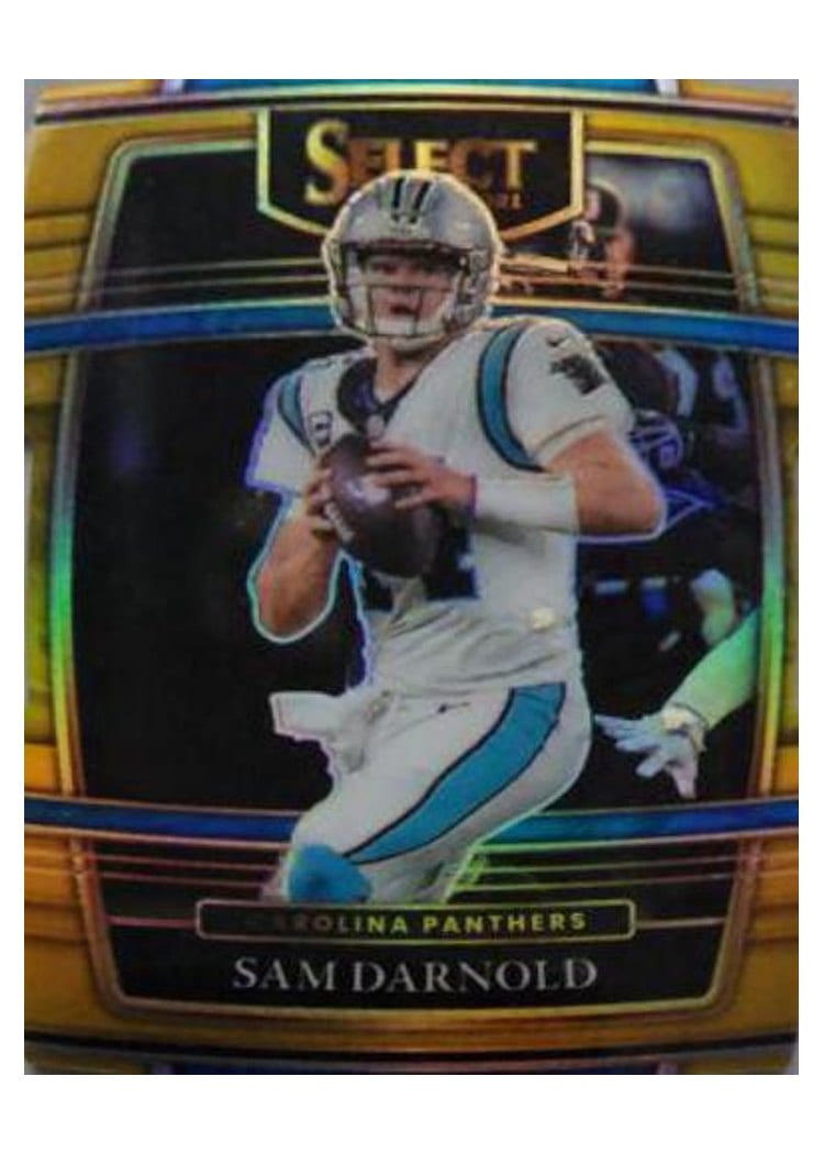 2021 Panini Select Base Set Sam Darnold #7 card