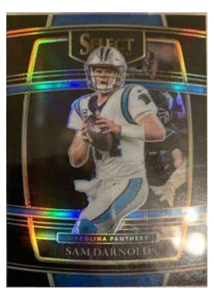 2021 Panini Select Base Set Sam Darnold #7 card