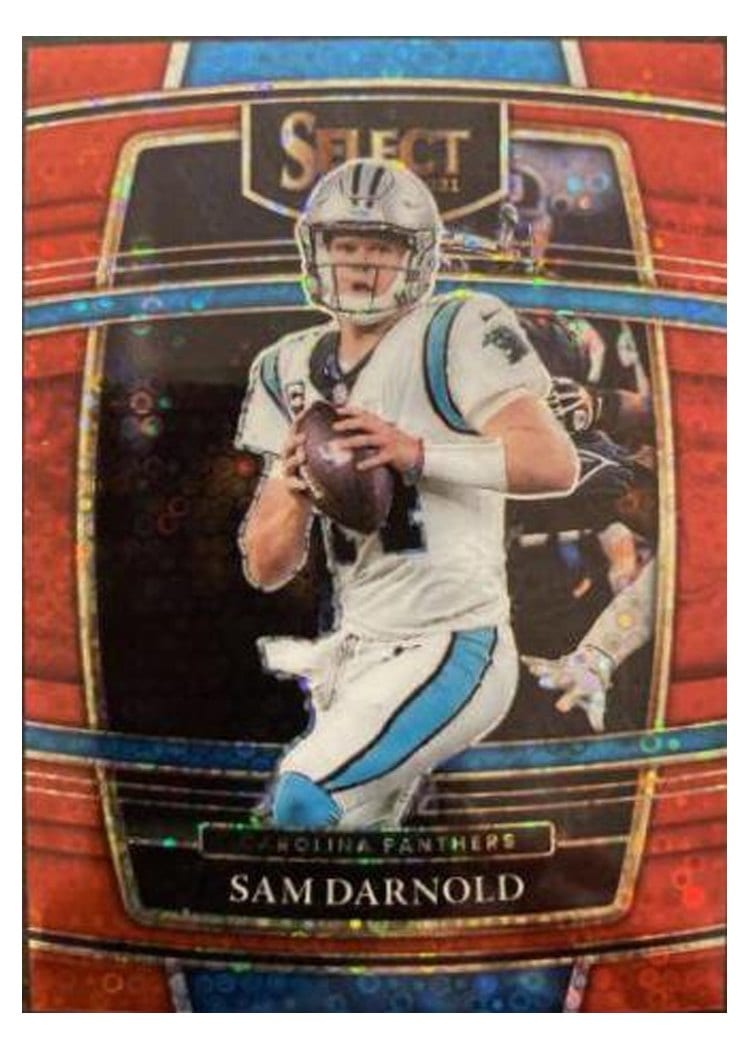 2021 Panini Select Base Set Sam Darnold #7 card