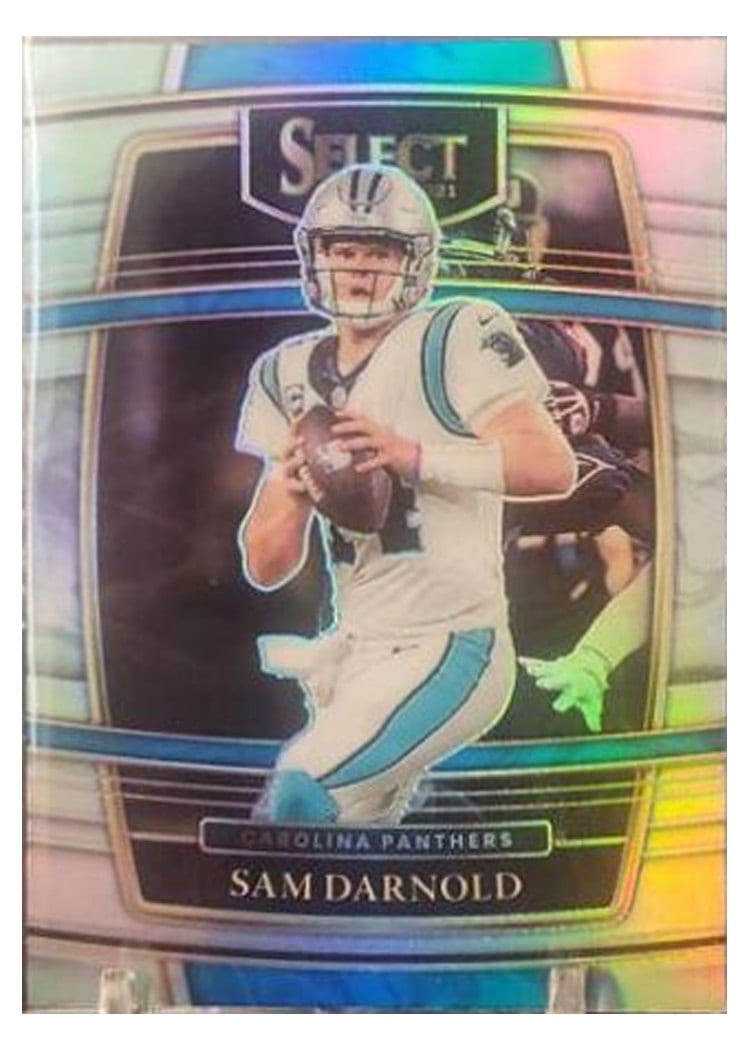 2021 Panini Select Base Set Sam Darnold #7 card