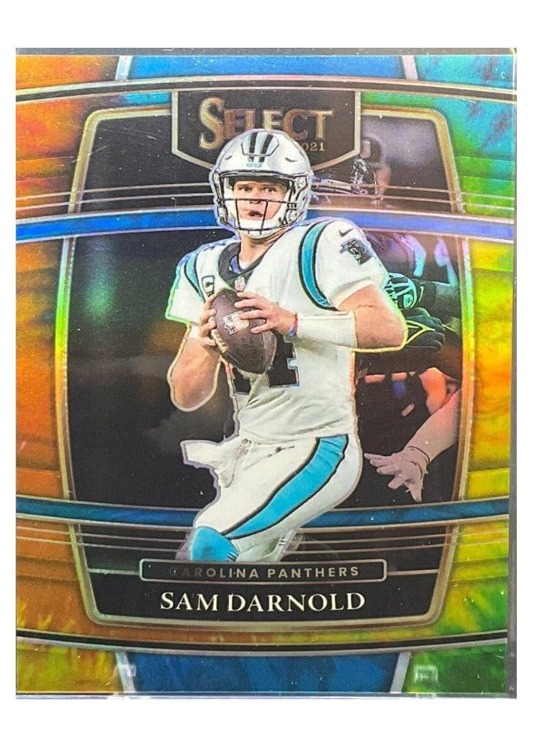 2021 Panini Select Base Set Sam Darnold #7 card