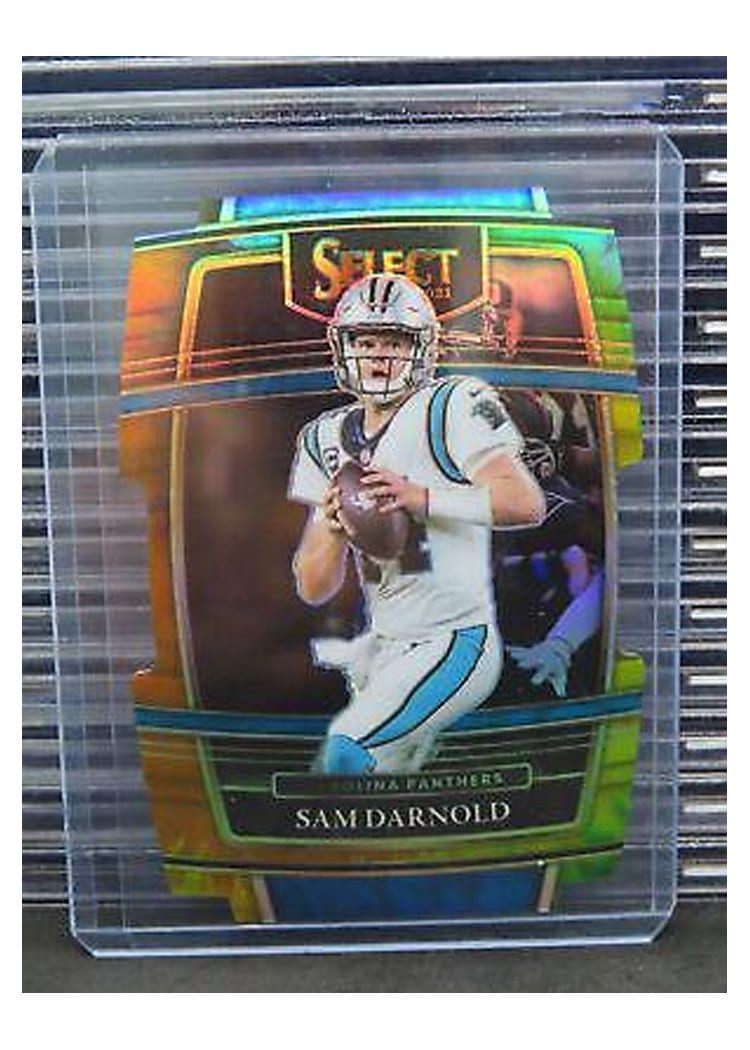 2021 Panini Select Base Set Sam Darnold #7 card