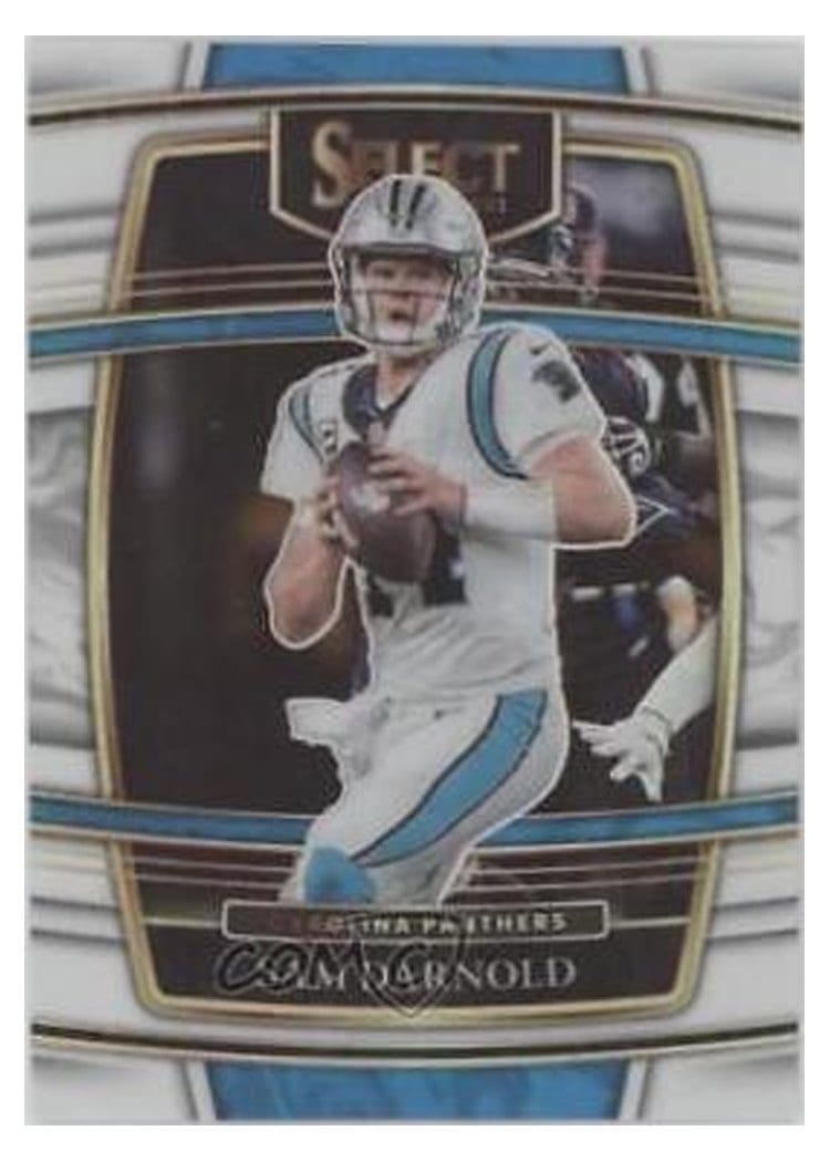 2021 Panini Select Base Set Sam Darnold #7 card