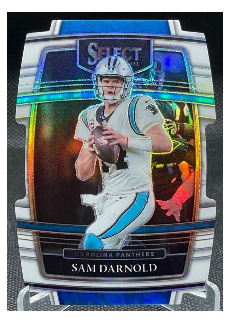 2021 Panini Select Base Set Sam Darnold #7 card