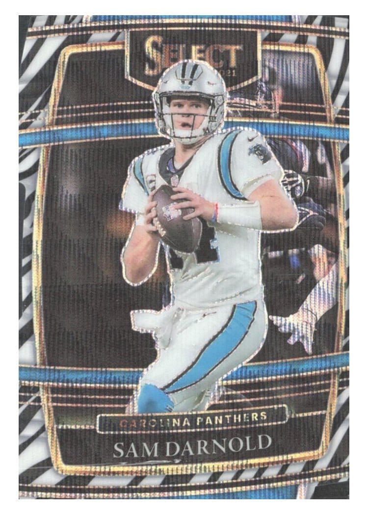 2021 Panini Select Base Set Sam Darnold #7 card