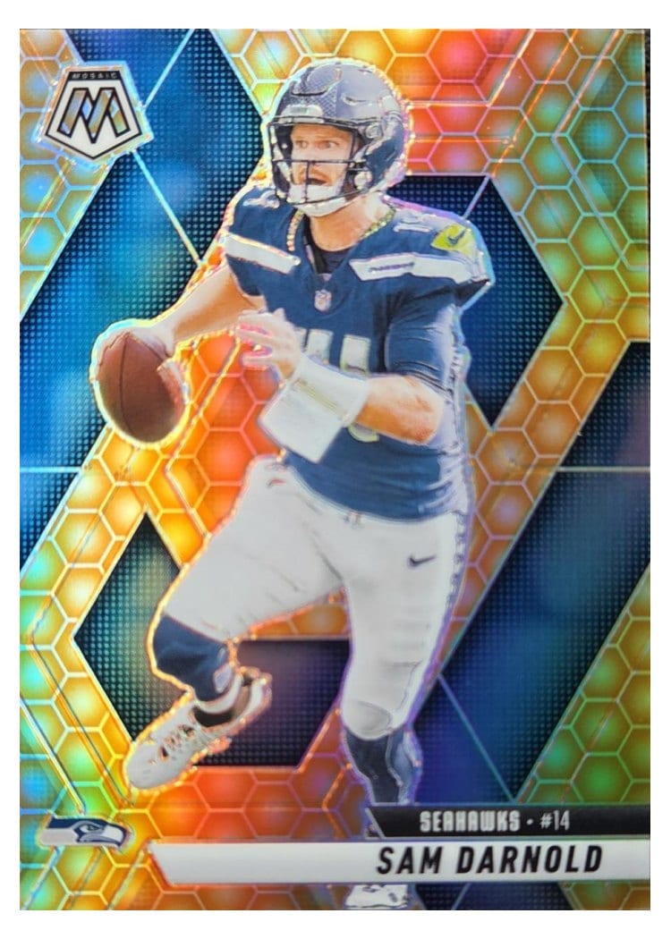 2022 Panini Mosaic Base Set Sam Darnold #27 card