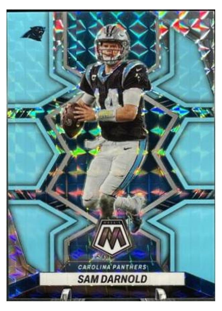 2022 Panini Mosaic Base Set Sam Darnold #27 card