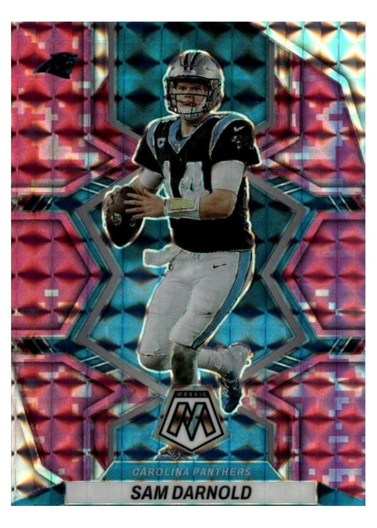2022 Panini Mosaic Base Set Sam Darnold #27 card