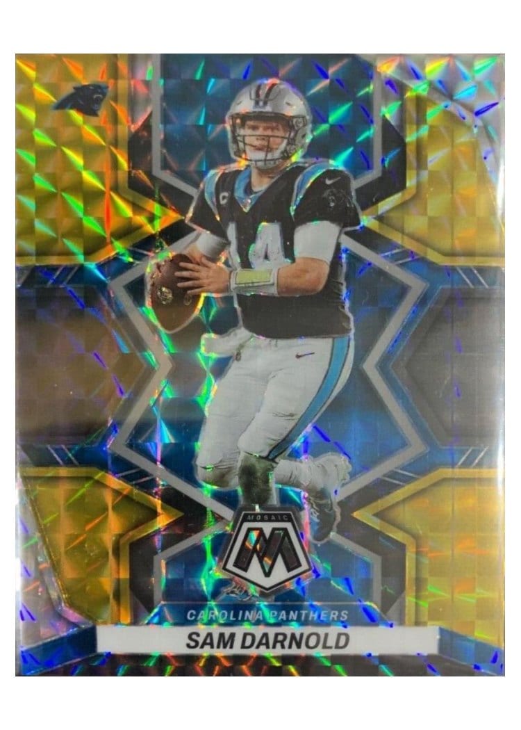 2022 Panini Mosaic Base Set Sam Darnold #27 card