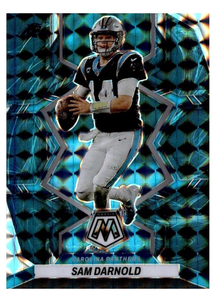 2022 Panini Mosaic Base Set Sam Darnold #27 card