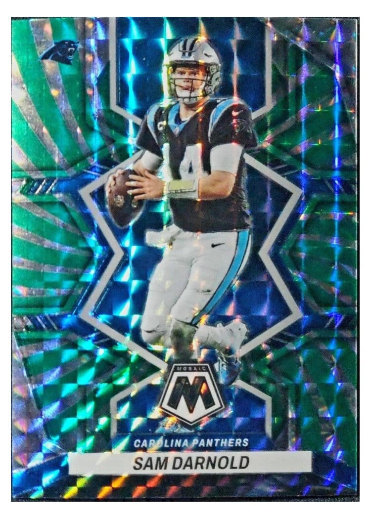 2022 Panini Mosaic Base Set Sam Darnold #27 card