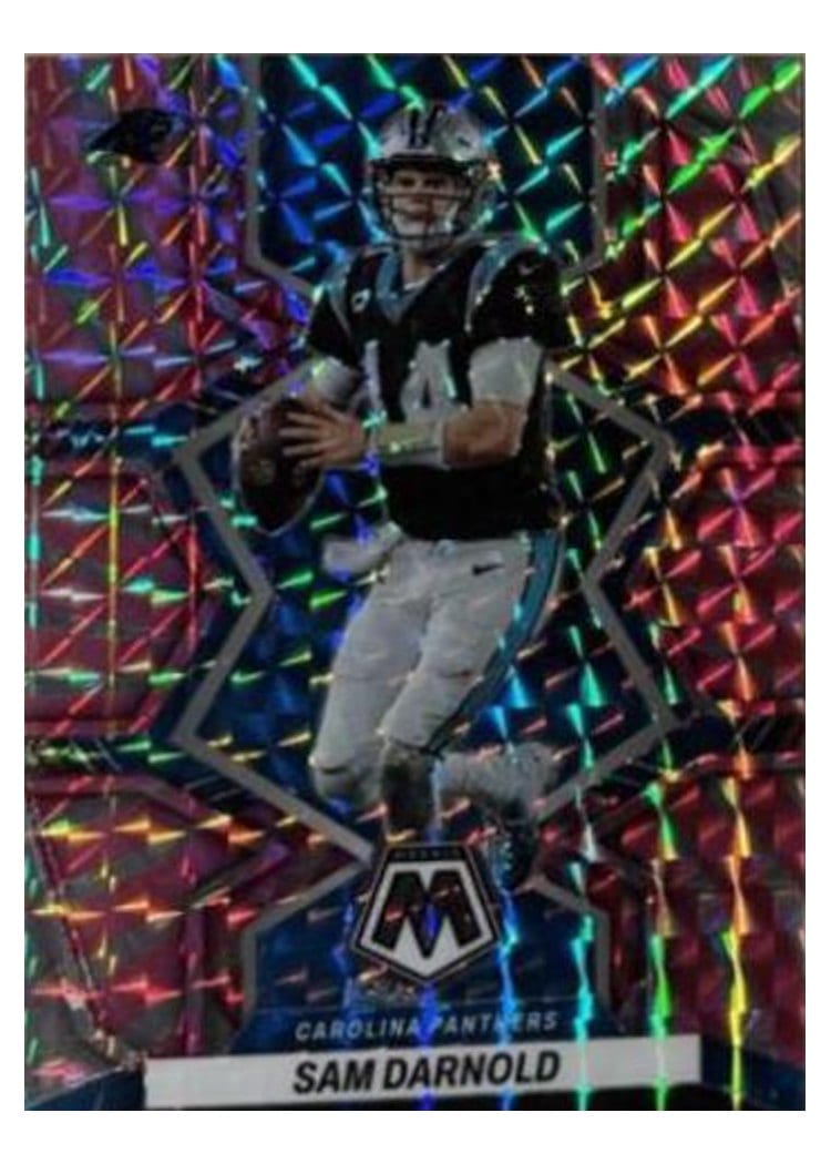 2022 Panini Mosaic Base Set Sam Darnold #27 card