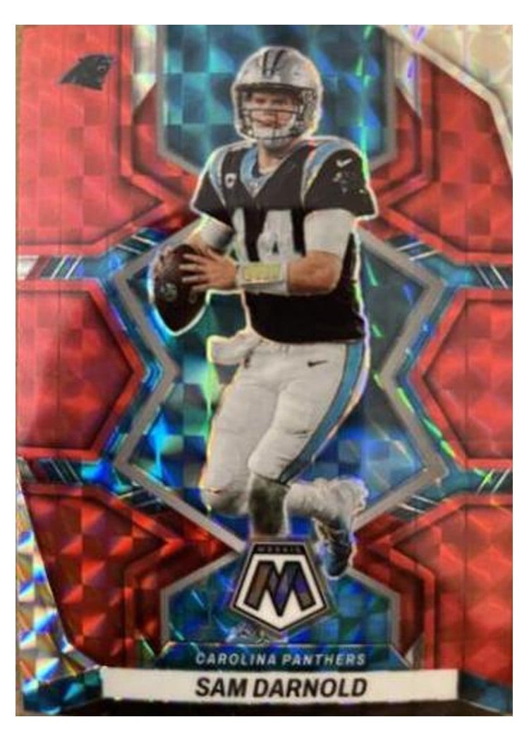 2022 Panini Mosaic Base Set Sam Darnold #27 card