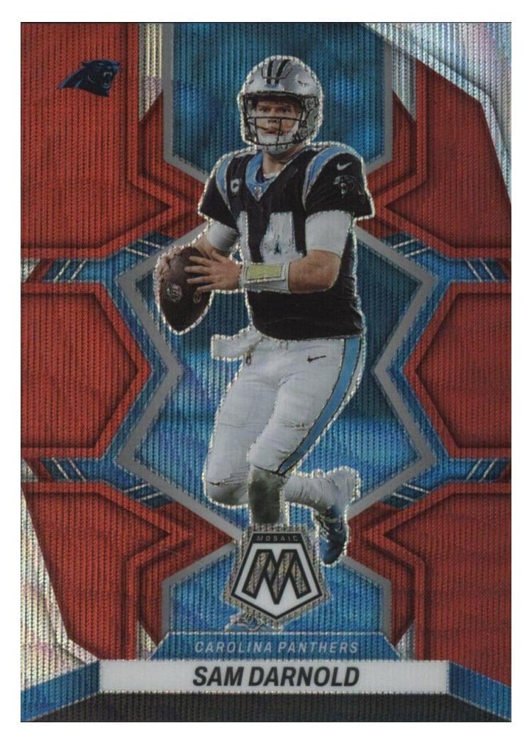 2022 Panini Mosaic Base Set Sam Darnold #27 card