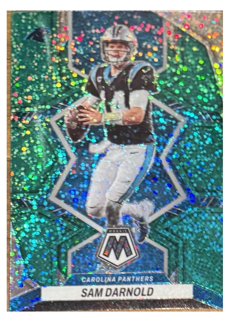 2022 Panini Mosaic Base Set Sam Darnold #27 card