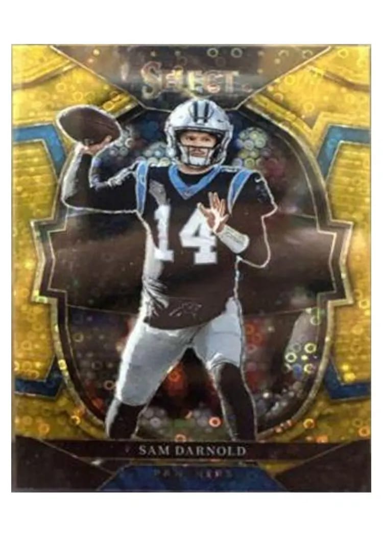 2022 Panini Select Base Set Sam Darnold #33 card