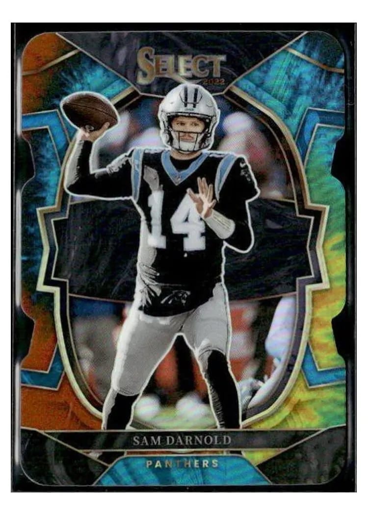 2022 Panini Select Base Set Sam Darnold #33 card