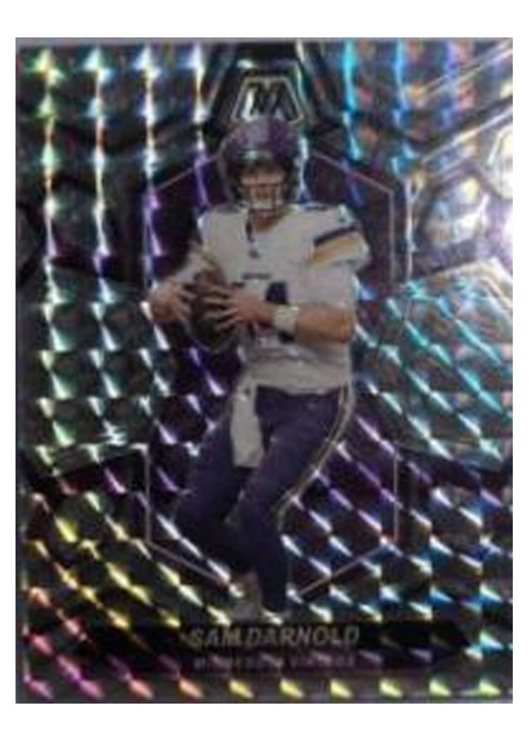 2024 Panini Mosaic Base Set Sam Darnold #141 card