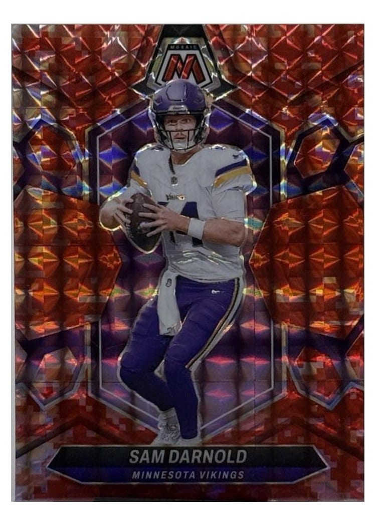 2024 Panini Mosaic Base Set Sam Darnold #141 card