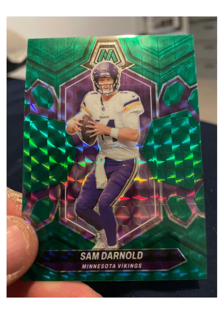 2024 Panini Mosaic Base Set Sam Darnold #141 card