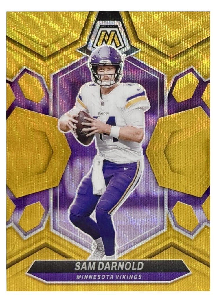 2024 Panini Mosaic Base Set Sam Darnold #141 card