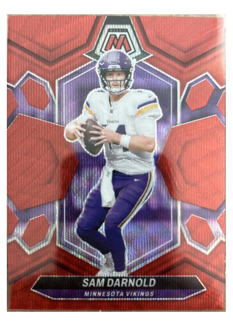 2024 Panini Mosaic Base Set Sam Darnold #141 card
