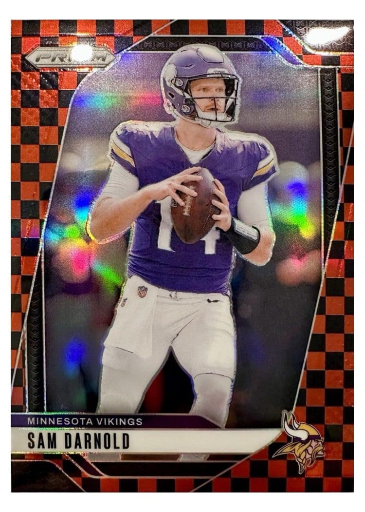 2024 Panini Prizm Base Set Sam Darnold #185 card