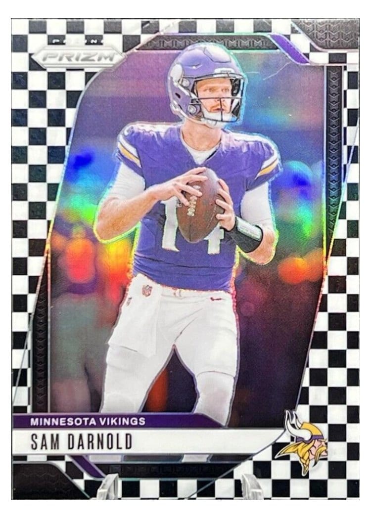 2024 Panini Prizm Base Set Sam Darnold #185 card