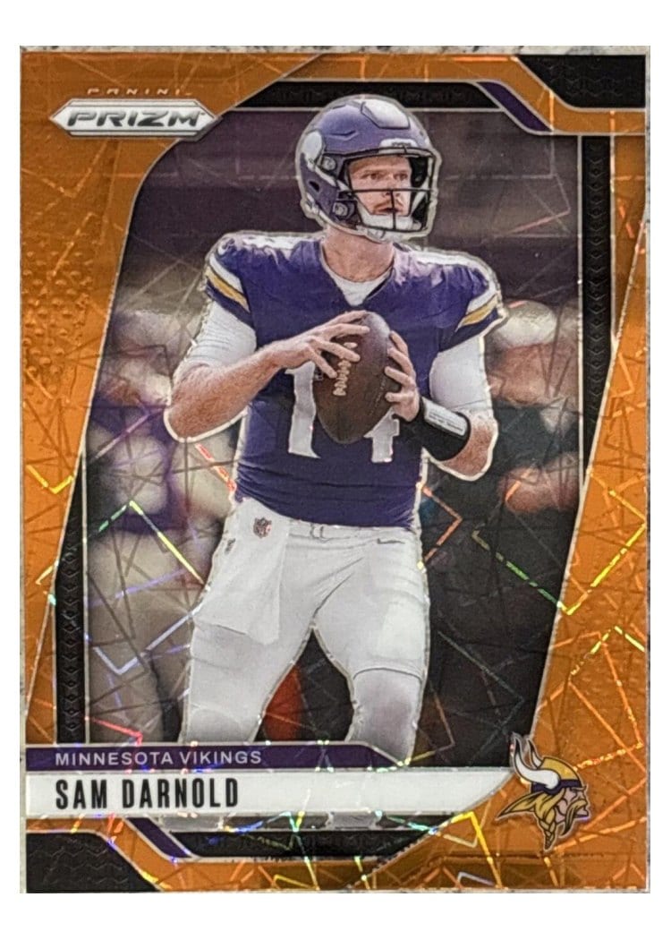 2024 Panini Prizm Base Set Sam Darnold #185 card