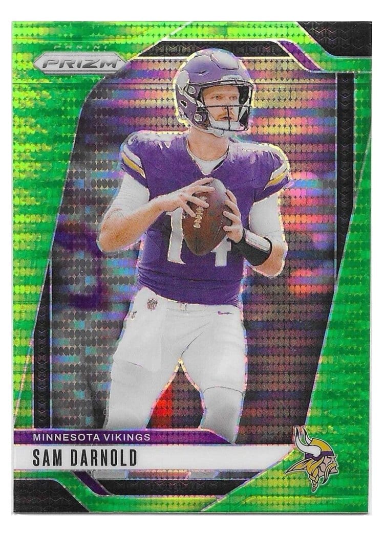 2024 Panini Prizm Base Set Sam Darnold #185 card
