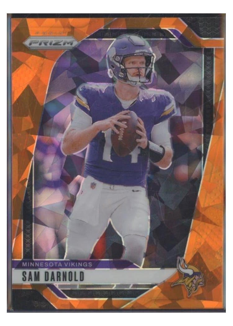 2024 Panini Prizm Base Set Sam Darnold #185 card